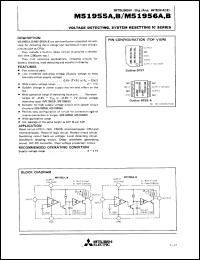 datasheet for M51956ABFP by Mitsubishi Electric Corporation, Semiconductor Group