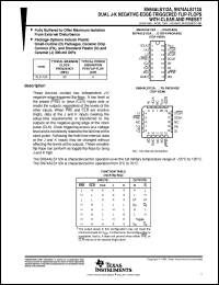 datasheet for 8400002FA by Texas Instruments