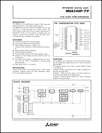 datasheet for M66240FP by Mitsubishi Electric Corporation, Semiconductor Group