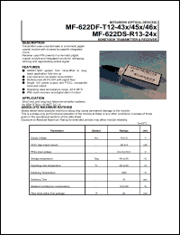 datasheet for MF-622DF-T12-451 by Mitsubishi Electric Corporation, Semiconductor Group