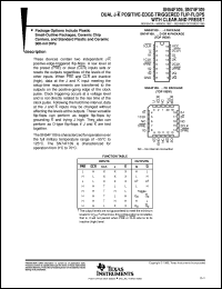 datasheet for JM38510/34102B2A by Texas Instruments