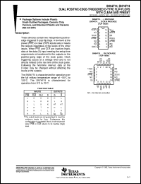 datasheet for JM38510/34101B2A by Texas Instruments