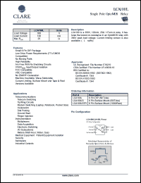 datasheet for LCA100L by 