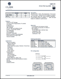 datasheet for LBA120 by 