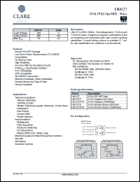 datasheet for LBA127S by 