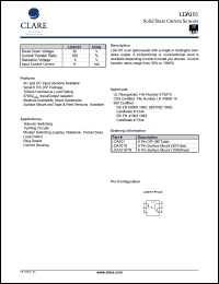 datasheet for LDA101S by 