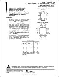 datasheet for JM38510/65352BCA by Texas Instruments
