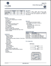 datasheet for XAA170STR by 