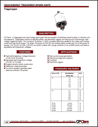 datasheet for TB-2.5 by 