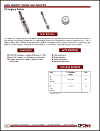 datasheet for TG-188 by 