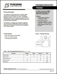 datasheet for PE9303-00 by 