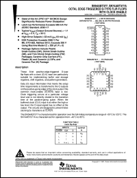 datasheet for SN74ABT377ADWR by Texas Instruments