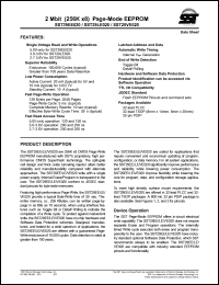 datasheet for SST29VE020-120-4I-UN by Silicon Storage Technology, Inc.