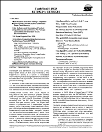 datasheet for SST89C554-33-AI-TQI by Silicon Storage Technology, Inc.