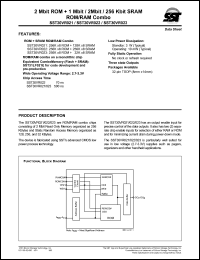 datasheet for SST30VR021-70-E-WH-R by Silicon Storage Technology, Inc.