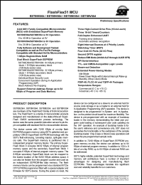 datasheet for SST89V564-40-I-PI by Silicon Storage Technology, Inc.