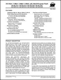 datasheet for SST39VF010-70-4I-B3K by Silicon Storage Technology, Inc.