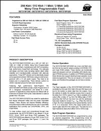 datasheet for SST27SF256-70-3C-WG by Silicon Storage Technology, Inc.