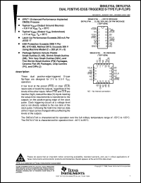 datasheet for SN74LV74ADBLE by Texas Instruments