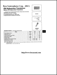 datasheet for 2N2646 by 