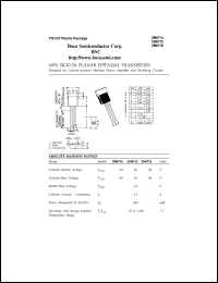 datasheet for 2N6714 by 