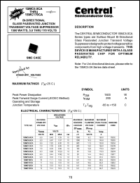 datasheet for 1SMC8.0CA by 