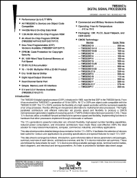 datasheet for SMJ320C15-25FJM by Texas Instruments