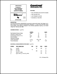 datasheet for CMKD6263DO by 