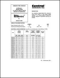 datasheet for CMOZ2V4 by 