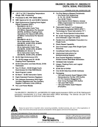 datasheet for SMJ320C31GFAM40 by Texas Instruments