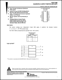 datasheet for 74AC11008PWLE by Texas Instruments
