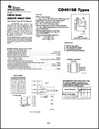 datasheet for JM38510/05352BEA by Texas Instruments