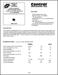 datasheet for CMZ5942B by 