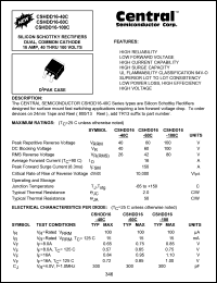 datasheet for CSHDD16-60C by 