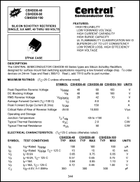 datasheet for CSHDD8-100 by 