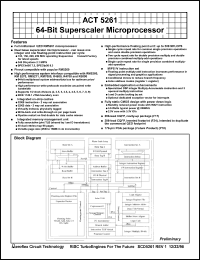 datasheet for ACT-5261PC-200F17T by 