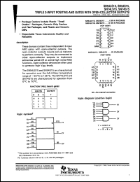 datasheet for SN54S15J by Texas Instruments