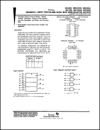 datasheet for SN74LS09N by Texas Instruments