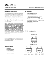 datasheet for AME8510AEEVBFE22 by 