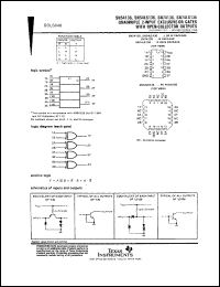 datasheet for SN54LS136J by Texas Instruments