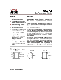 datasheet for AS273D1DT by 