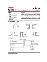 datasheet for AS432AR25ST by 