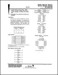 datasheet for SN5404J by Texas Instruments
