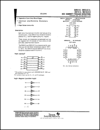 datasheet for SN5414J by Texas Instruments