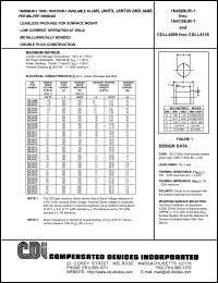 datasheet for CDLL4099 by 