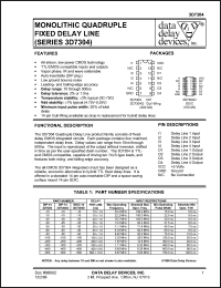 datasheet for 3D7304G-300 by 