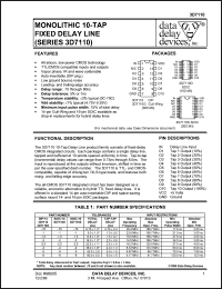 datasheet for 3D7110-8 by 