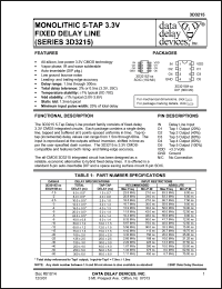 datasheet for 3D3215M-50 by 