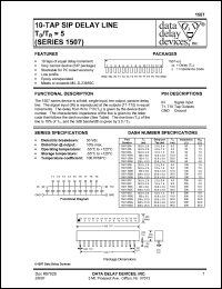 datasheet for 1507-500G by 