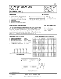 datasheet for 1507-250B by 